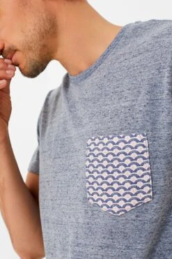 Marine Layer Denim Neps Signature Pocket Tee -Loeffler Randall Store WBj9bfeDU6CIzaItCaWLggVfYUHtZL8y 1