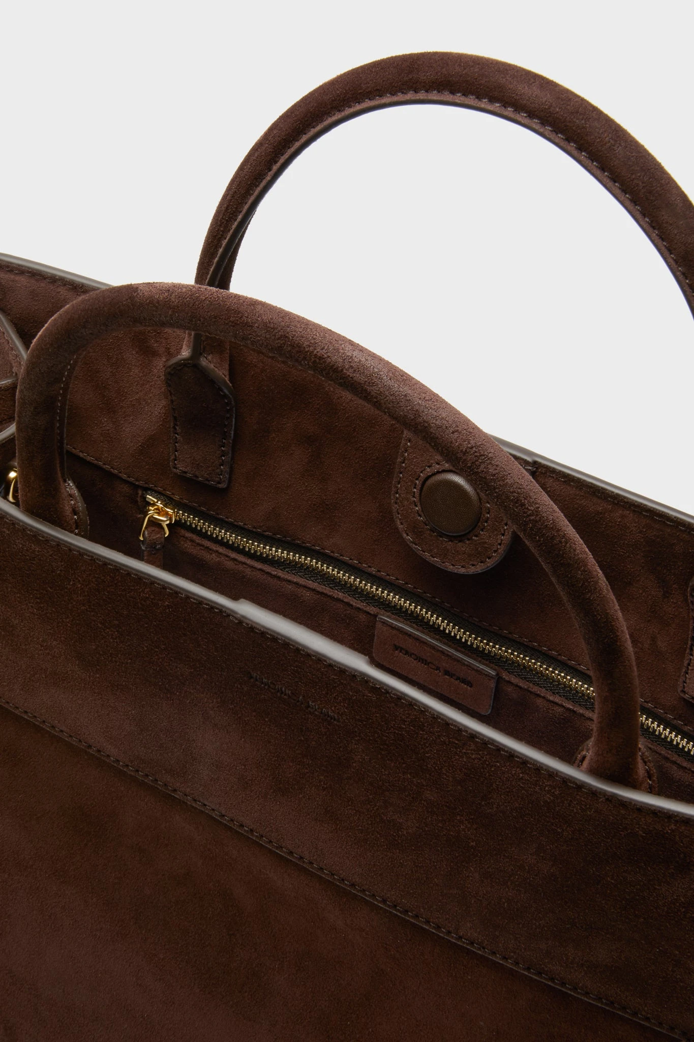 Espresso Large Suede Veronica Beard Dash Bag 6 Espresso Large Suede Veronica Beard Dash Bag - Image 6