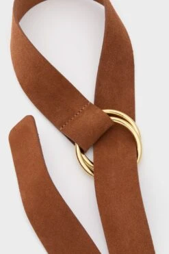 Cognac And Gold Tumble Suede Belt -Loeffler Randall Store Wg18ZX9XWXdhni8gGGuPJMmSNOCHoqPQ 1