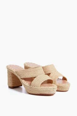 Natural Raffia Andre Heels -Loeffler Randall Store X8ScJ5dM5neVz4f3aHgZP7LedF7vS1In 1