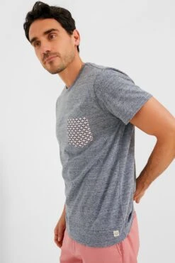 Marine Layer Denim Neps Signature Pocket Tee -Loeffler Randall Store XHnRIkllfDDE2QMjn743PI8trikAXkkL 1