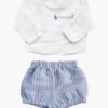 Boys White Shirt And Pale Blue Gingham Short Gift Set -Loeffler Randall Store XOt5OYwMlXqa2fX615m1MCmPNRoyskCD 1