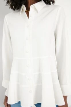 White Ashlen Blouse -Loeffler Randall Store XTD2chAwArGh5AlKaq0OnsJLWI5HsuCb 1