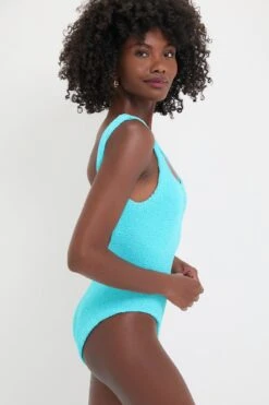 Aqua Classic Square Neck One Piece -Loeffler Randall Store XetEZbHToL1AS54p5epYmIDYU6esYZ5z 1