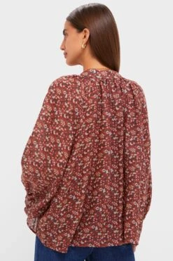 Vermillion Vine Sawyer Blouse -Loeffler Randall Store Xrn01mQb3nGNbEDuP4ZS7pg9gTimYg8R 1