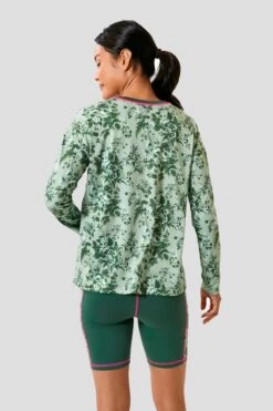 Green Bouquet Long Sleeve Ryan Boyfriend Tee -Loeffler Randall Store Y3QtdKKoluVI6GT3fqiMcHMcOnBS6khW 1