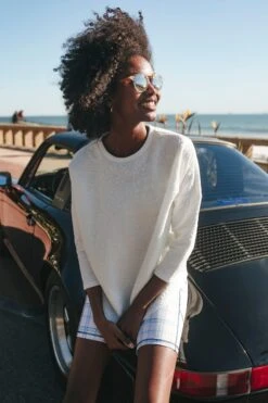 White Fleur Ally Swing Sweatshirt -Loeffler Randall Store YAfbL6tNLDOkSaCeFY795pOYa6P41H9d 1