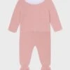 Pink Amaya Merino Baby Knitted Set