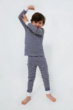 Navy Stripe Pajama Set -Loeffler Randall Store YxKUl3jY9NC1FAjGsUvWmasmqYYZg9Zb 1