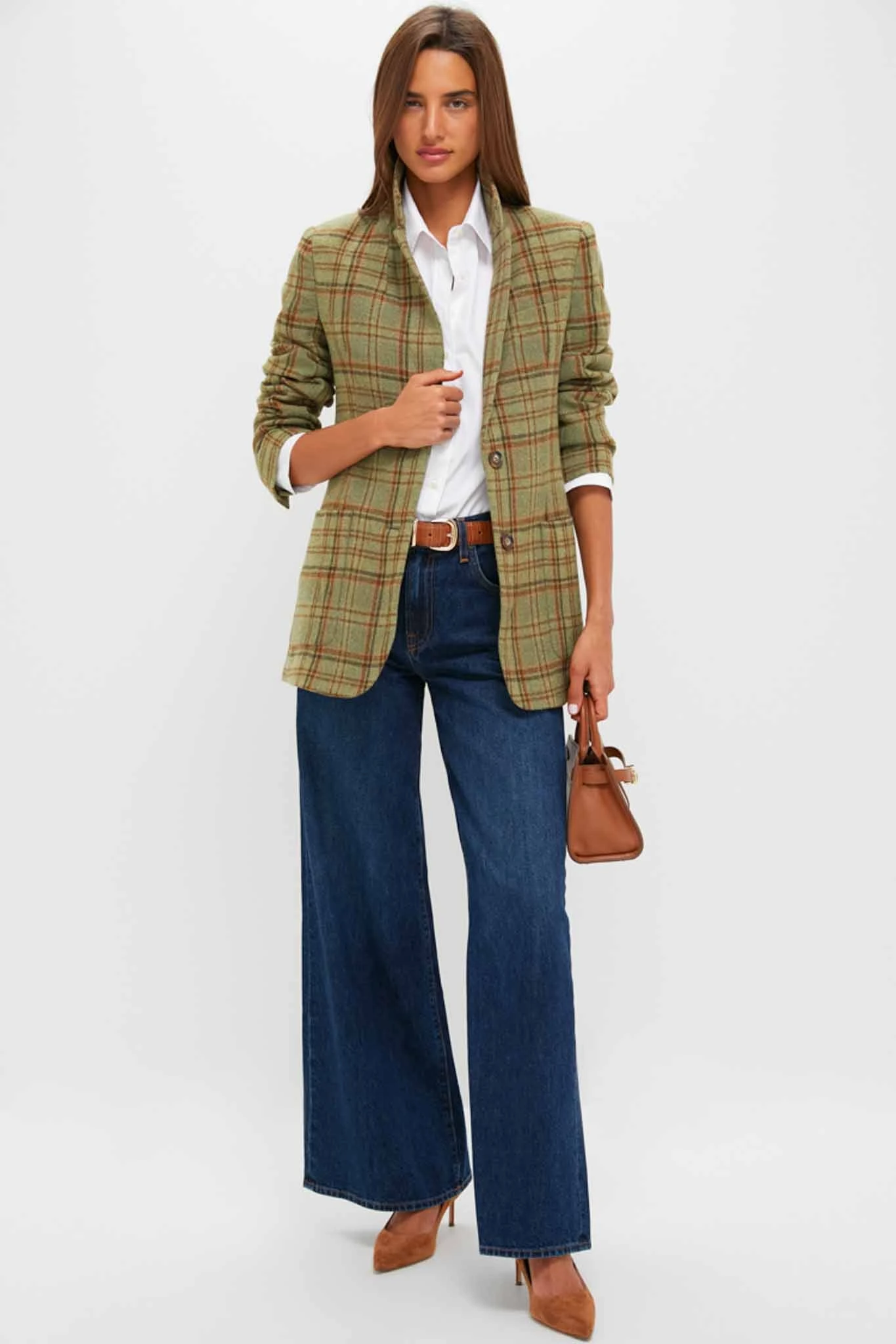 Sherwood Plaid Wool Herron Blazer 2 Sherwood Plaid Wool Herron Blazer - Image 2