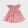 TARTINE ET CHOCOLAT Pink Smocked Flutter Sleeve Dress -Loeffler Randall Store ZQv4bLXqfsg3x2gLtsw2jxOmDljJCxnF 1