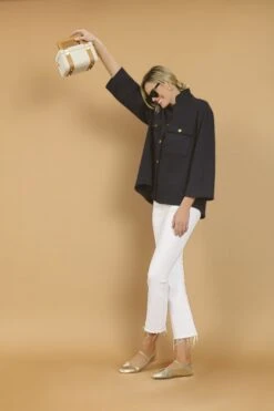 Navy Marant Shirt Jacket -Loeffler Randall Store ZhKQgi0JhMnSVle1XYQIrAxoOz68WVaZ 1