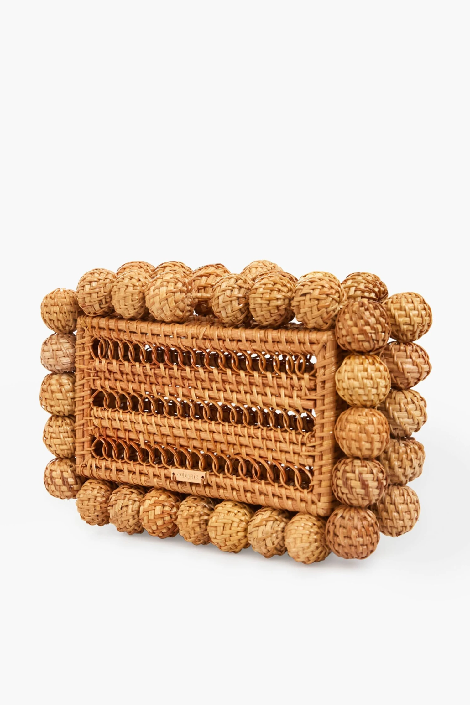 Cult Gaia EOS Natural Rattan Clutch 5 Cult Gaia EOS Natural Rattan Clutch - Image 5
