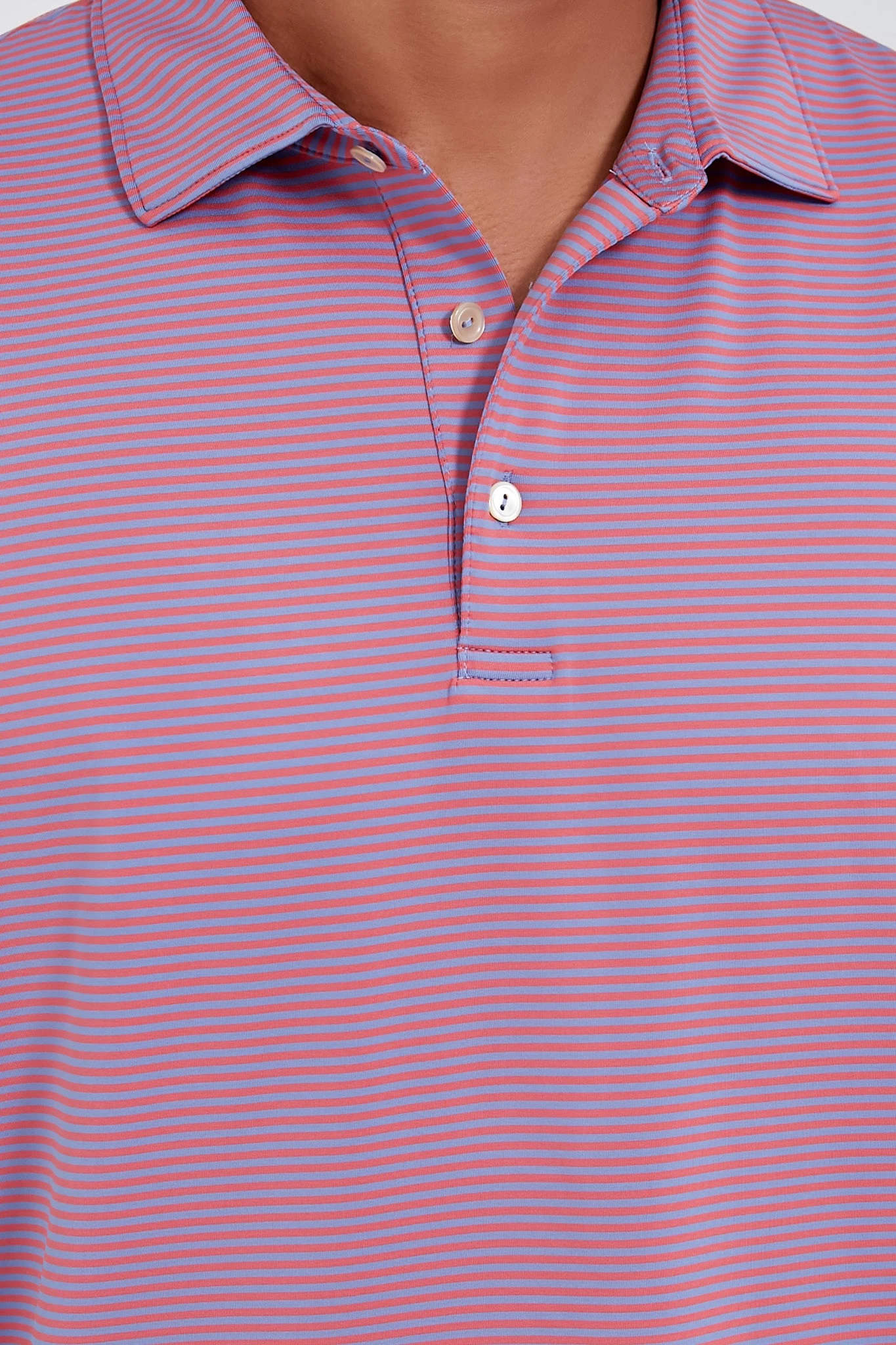 Peter Millar Port Blue Hales Performance Jersey Polo 2 Peter Millar Port Blue Hales Performance Jersey Polo - Image 2