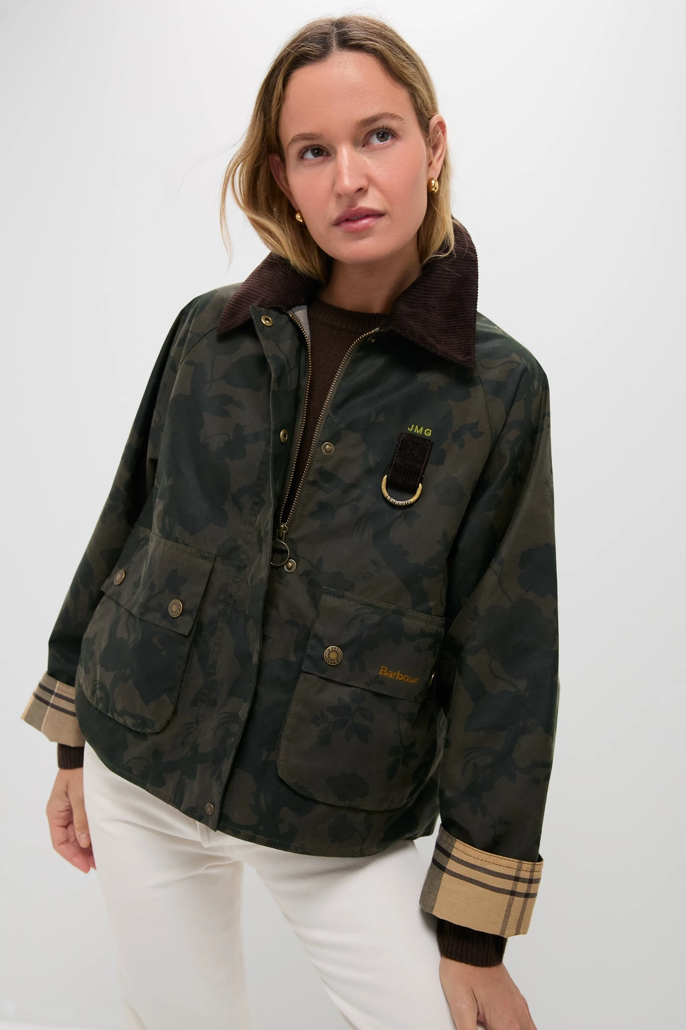 Archive Olive Barbour X Tuckernuck Beverly Wax Jacket 2 Archive Olive Barbour X Tuckernuck Beverly Wax Jacket - Image 2