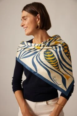 Mod Pesce Medium Silk Scarf -Loeffler Randall Store a4C1Vf5w3U7LrWCx6CLjxIX80A7Bb0Mp 1