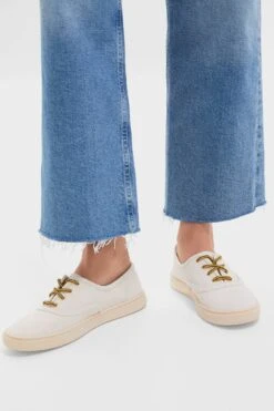 Ivory Canvas Bea Sneakers -Loeffler Randall Store a6LLwC7JjBrkXX0n4Fx76TyjWGi0AoRM 1