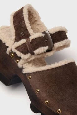 Tory Burch Deep Espresso Shearling Clog -Loeffler Randall Store aNfjrlvp4OAnN8gou7V26IRemYb6lSY2 1