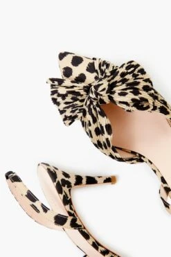 Loeffler Randall Leopard Sylvana Pleated Knot Slingback Pump -Loeffler Randall Store aytlPhISnqZxNyjt25XFcage5pi4W9I8 1