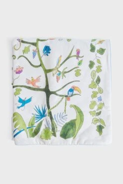 Tropical Placement Reversible Crib Quilt