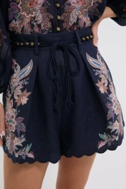 Zimmermann Navy Multi Paisley Rhiannon Tuck Short -Loeffler Randall Store bFD320p3TDRIOqgqqodvPU8ACahGmh7u 1