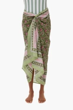 Exclusive Palm Sunrise Sarong