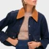 Midnight Rinse Denim Swingy Jacket