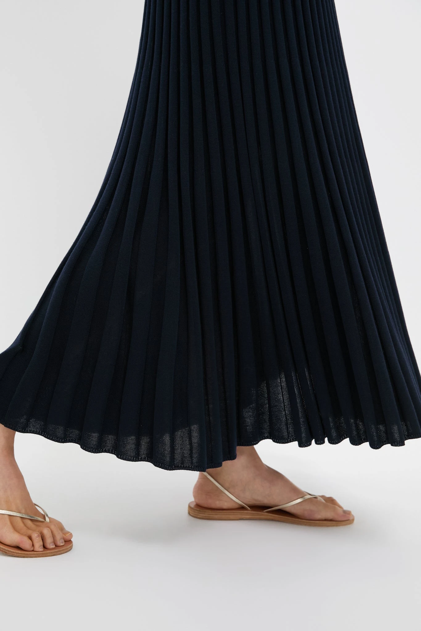 Navy Knit Kenley Skirt 5 Navy Knit Kenley Skirt - Image 5