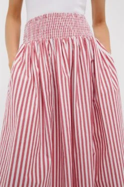 Solid & Striped Lipstick Red Noreen Skirt 11 Solid & Striped Lipstick Red Noreen Skirt -Loeffler Randall Store bqiPAMQ48NA6V9MDwFsR2esFr0Vs51r1 1