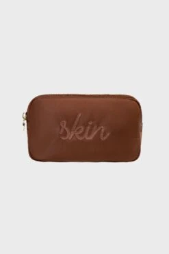 Espresso Small Skincare Pouch