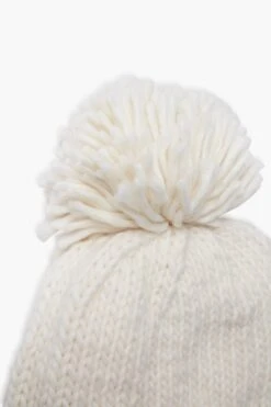 Ivory Hand Knitted Basic Pom Hat 8 Ivory Hand Knitted Basic Pom Hat -Loeffler Randall Store bs2VqlfOkvZYfzv1U4lhH7oSowEgayra 1