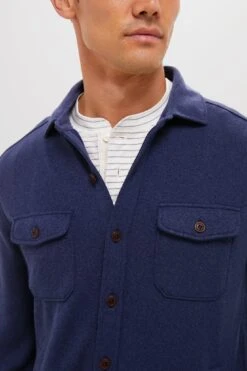 Peter Millar Navy Crown Sweater Fleece Shirt Jacket -Loeffler Randall Store cJpdZBb04Hn8m2fxzARd4TXSWHoPVCL0 1