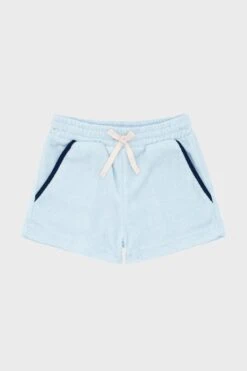 Light Blue French Terry Short