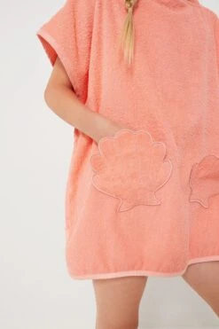 SunnyLife Ocean Treasure Neon Rose Tots Hooded Beach Towel -Loeffler Randall Store cKYdPGHWHmn1lz4fqIT1guBAt5TmXnlm 1