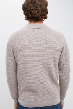 Oatmeal Merino Waffle Polo -Loeffler Randall Store cNXTnZasy3b3hdwYuwVz0xgbWxEtGhBZ 1