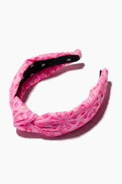 Neon Sunburst Eyelet Lele X Lilly Knotted Headband