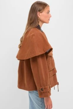 Camel Carolyn Workwear Cape Jacket 9 Camel Carolyn Workwear Cape Jacket -Loeffler Randall Store cOUZbWpFABv55tW4HFKBR6o89Hd2CUzH 1