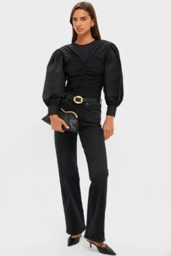 Black Vintage Brass Buckle Belt 6 Black Vintage Brass Buckle Belt -Loeffler Randall Store ccyHYdLtH0H5llc1jhGjvpD8WETSwFMj 1