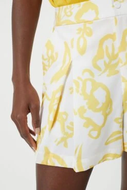 Poly Stretch Wide Leg Pleated Short 9 Poly Stretch Wide Leg Pleated Short -Loeffler Randall Store cvolrAQE8uhipvkou0ebnL2X8o2NQJt5 1