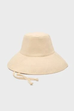 Beige Holiday Bucket Hat