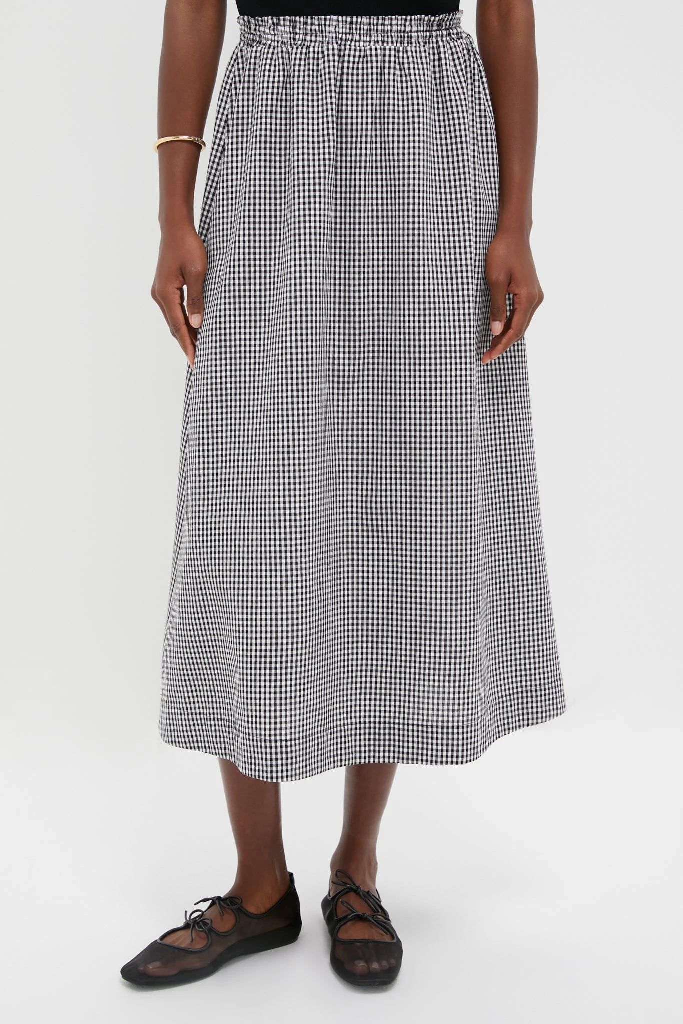 Black Gingham Athena Skirt 1 Black Gingham Athena Skirt