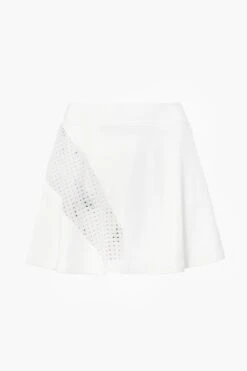 White And Fresh Buds 15 Inch Naomi Tennis Skirt -Loeffler Randall Store dFLnQDJ7hoRzblC6tvZ5ZXuEgNwGttl9 1
