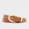 Tan And Gold Marisa Belt