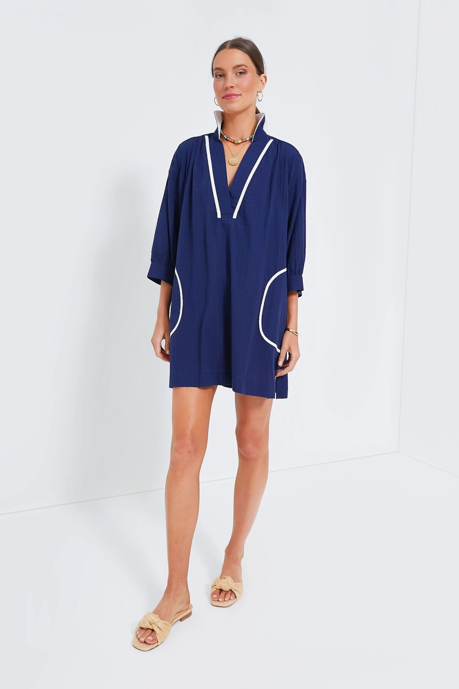 Navy Lizzie Coverup 1 Navy Lizzie Coverup