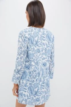 Blue Chintz Clarice Bows Dress -Loeffler Randall Store dnMwmkBxKP7Ro7W4NfX0w7idOUHEOJJt 1