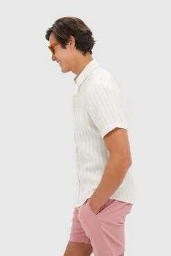 Khaki Stripe Costa Shirt -Loeffler Randall Store drJHnLRCM56sNzGwBSsKvkIynGoVWu5L 1