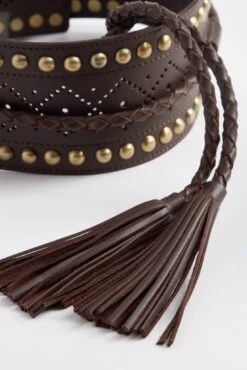 Dark Brown Leather Belt -Loeffler Randall Store e1Ubgltd9KBJr8PikUC5yfNykdd75p5H 1