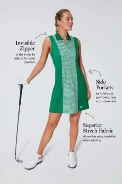 Ditsy Daisy Roxana Half Zip Golf Dress -Loeffler Randall Store e31538iTgvf1fMmBesC4hXOvcSMXCCNi 1