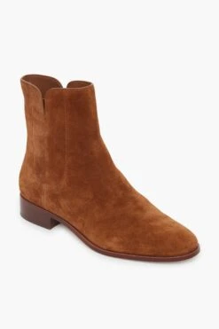 Loeffler Randall Cacao Suede Ronnie Booties