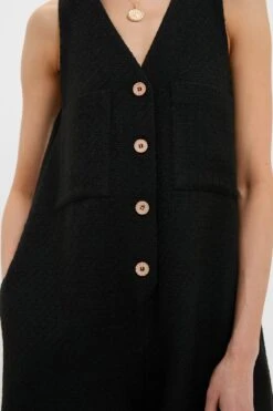 Black Textured Myla Romper -Loeffler Randall Store eZ6qNyShkW0le3luDV8zZI2Gz038uM7L 1